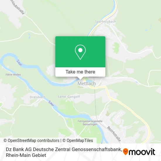 Карта Dz Bank AG Deutsche Zentral Genossenschaftsbank