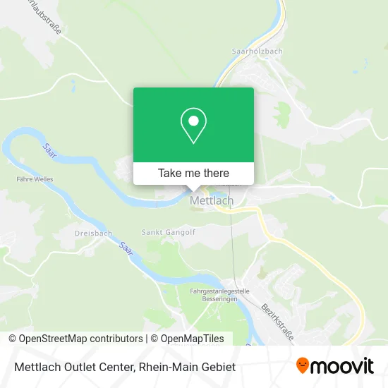 Карта Mettlach Outlet Center