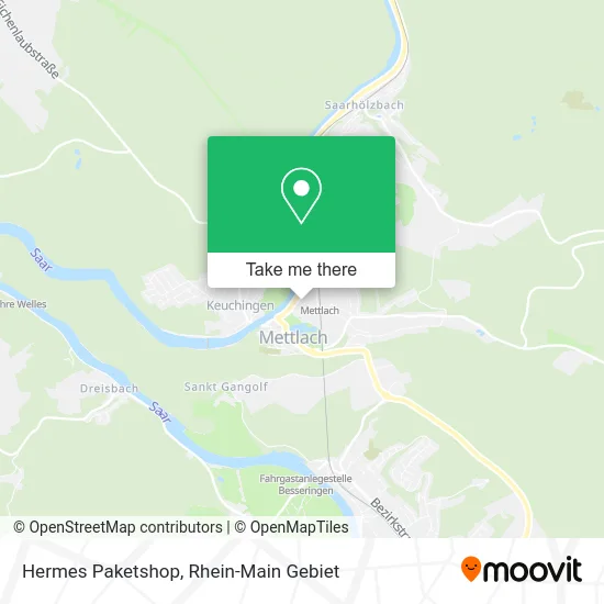 Карта Hermes Paketshop