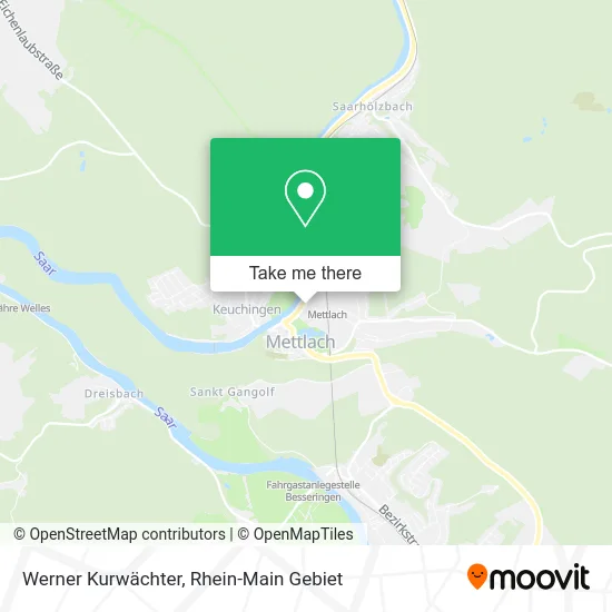 Карта Werner Kurwächter