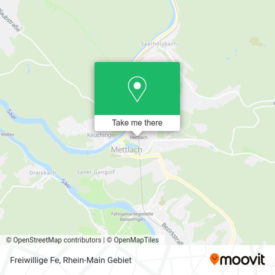 Карта Freiwillige Fe