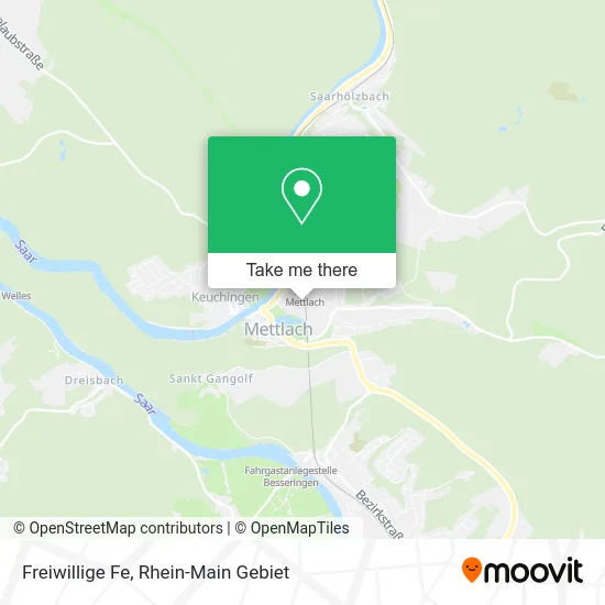 Карта Freiwillige Fe