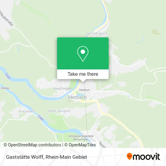 Карта Gaststätte Wolff