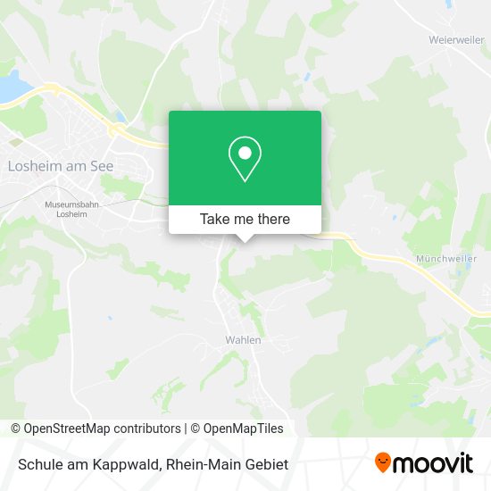 Карта Schule am Kappwald