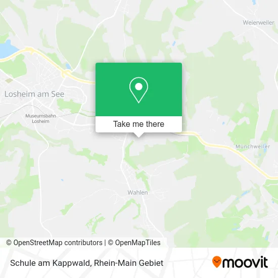 Карта Schule am Kappwald