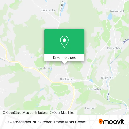 Карта Gewerbegebiet Nunkirchen