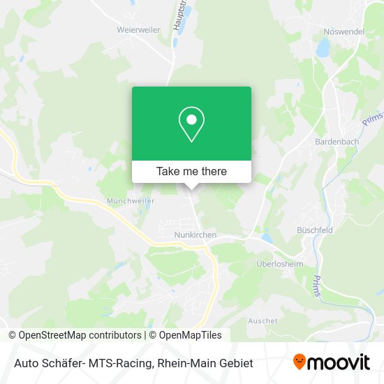 Карта Auto Schäfer- MTS-Racing