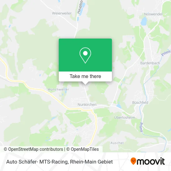 Карта Auto Schäfer- MTS-Racing