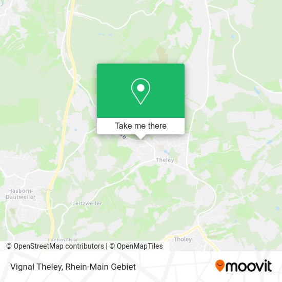 Карта Vignal Theley