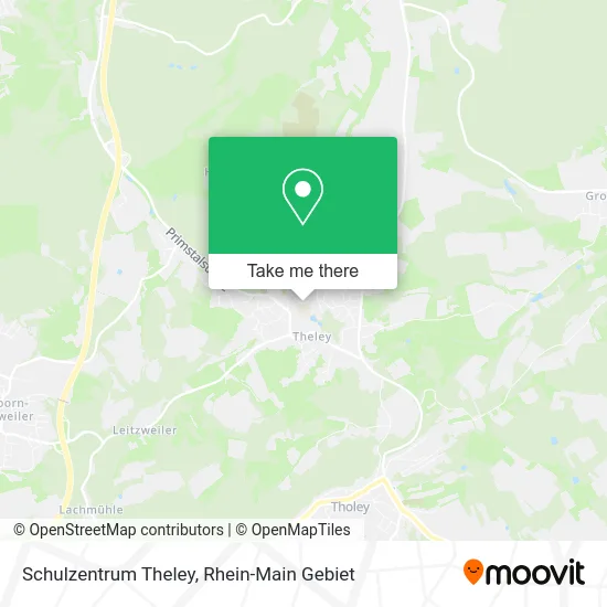 Карта Schulzentrum Theley