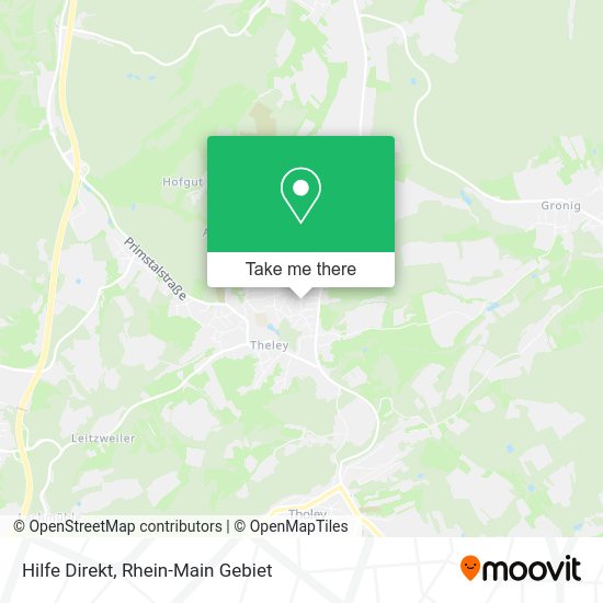 Карта Hilfe Direkt