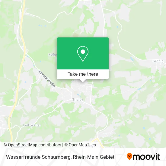 Карта Wasserfreunde Schaumberg