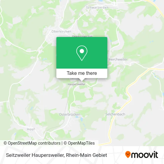 Карта Seitzweiler Haupersweiler