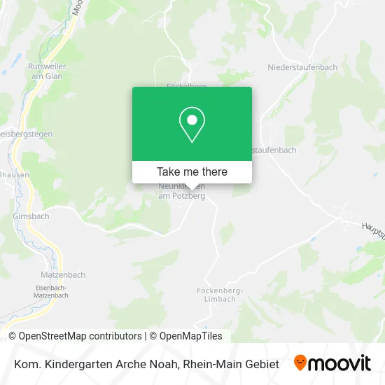 Kom. Kindergarten Arche Noah map