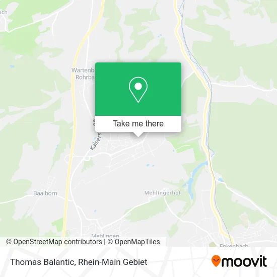 Thomas Balantic map