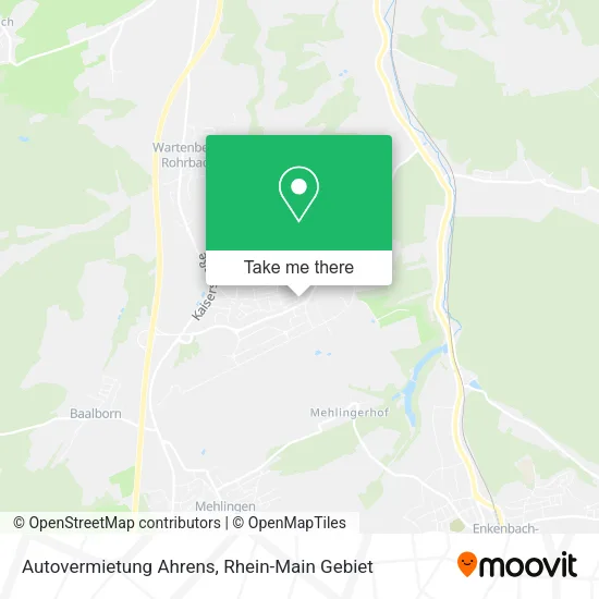 Карта Autovermietung Ahrens