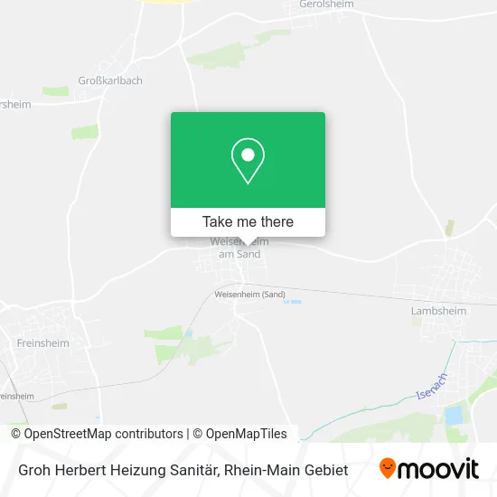 Карта Groh Herbert Heizung Sanitär