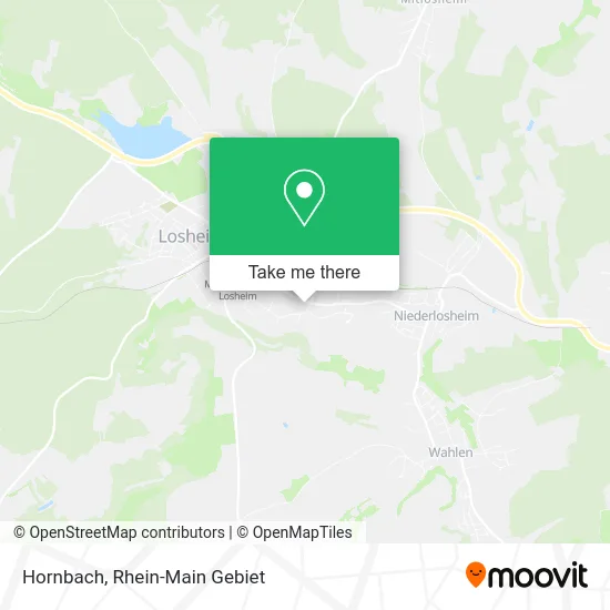 Карта Hornbach