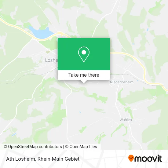 Карта Ath Losheim