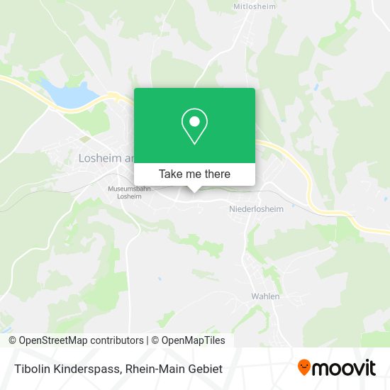 Карта Tibolin Kinderspass