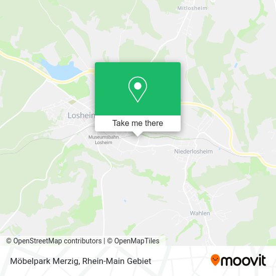 Карта Möbelpark Merzig