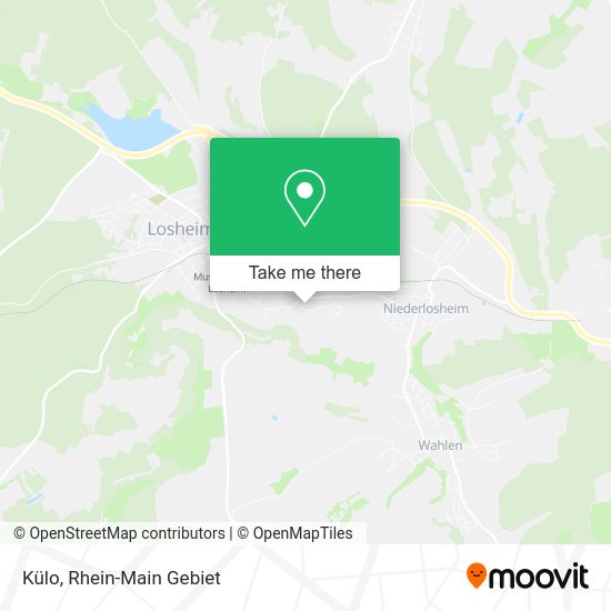 Карта Külo