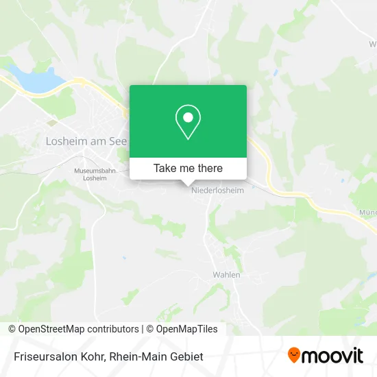 Карта Friseursalon Kohr