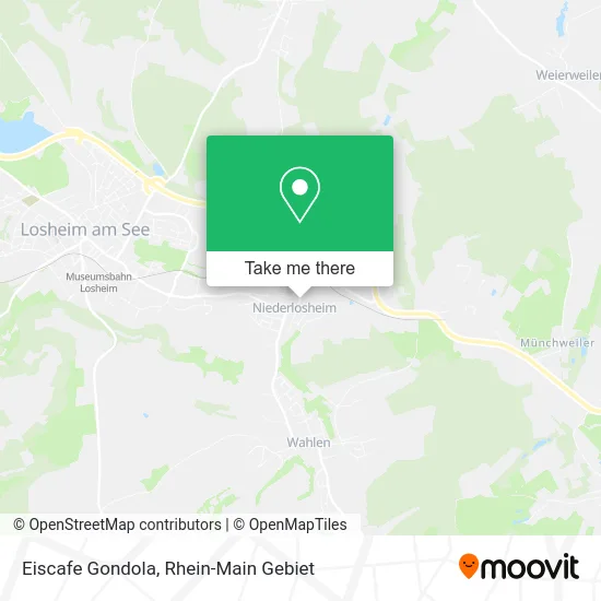 Карта Eiscafe Gondola