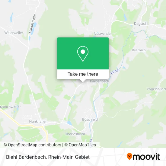 Карта Biehl Bardenbach