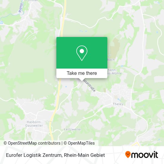 Карта Eurofer Logistik Zentrum