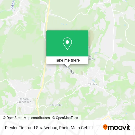 Карта Diesler Tief- und Straßenbau