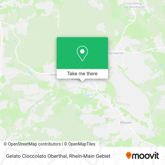Карта Gelato Cioccolato Oberthal