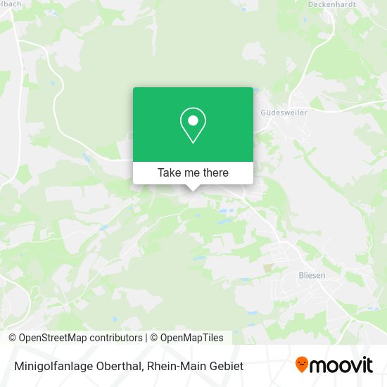 Карта Minigolfanlage Oberthal