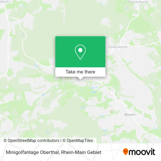 Карта Minigolfanlage Oberthal