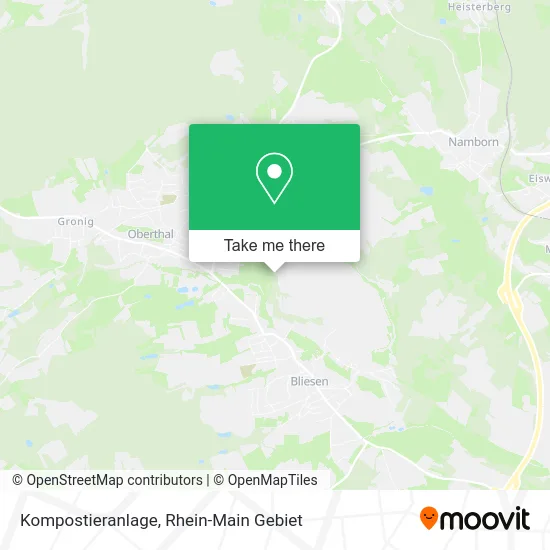 Карта Kompostieranlage