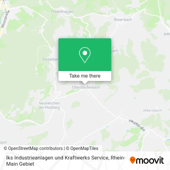 Карта Iks Industrieanlagen und Kraftwerks Service