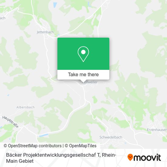 Карта Bäcker Projektentwicklungsgesellschaf T