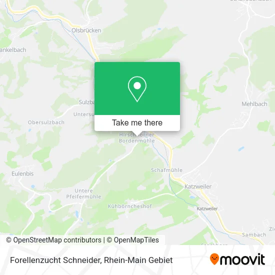 Карта Forellenzucht Schneider