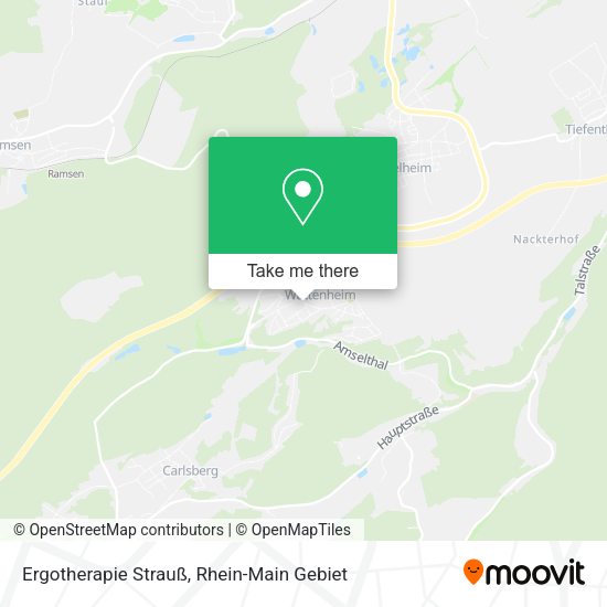 Карта Ergotherapie Strauß