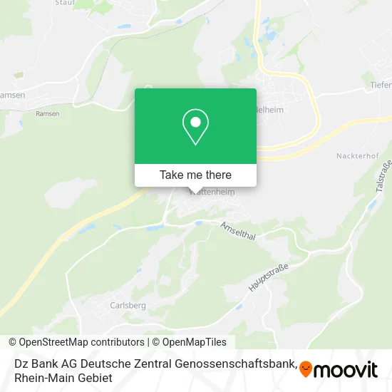 Карта Dz Bank AG Deutsche Zentral Genossenschaftsbank