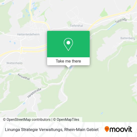 Карта Linunga Strategie Verwaltungs