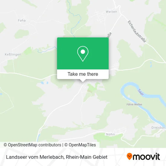 Карта Landseer vom Merlebach