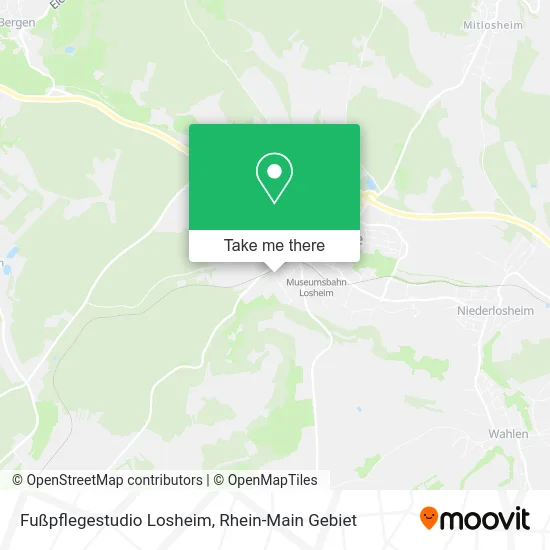 Карта Fußpflegestudio Losheim