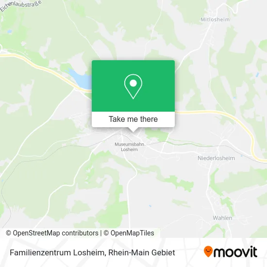 Карта Familienzentrum Losheim
