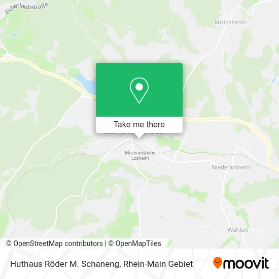 Карта Huthaus Röder M. Schaneng