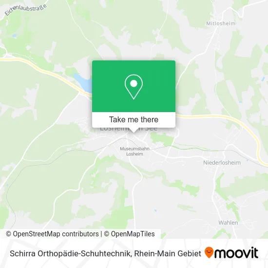 Карта Schirra Orthopädie-Schuhtechnik
