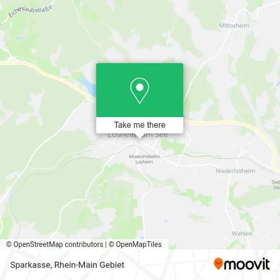 Sparkasse map