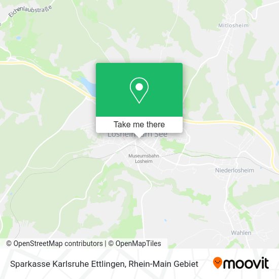 Карта Sparkasse Karlsruhe Ettlingen