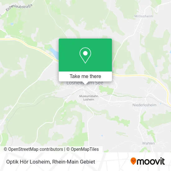 Карта Optik Hör Losheim