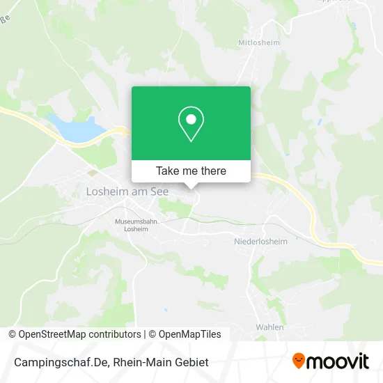 Карта Campingschaf.De